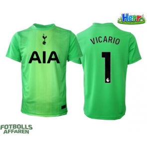 Tottenham Hotspur Guglielmo Vicario #1 Målvakt Hemmatröja 2025-26 Kortärmad